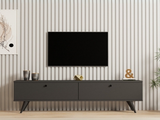 ΕΠΙΠΛΟ ΤΗΛΕΟΡΑΣΗΣ PARIS MEGAPAP ΧΡΩΜΑ ΑΝΘΡΑΚΙ 160X25X35ΕΚ.