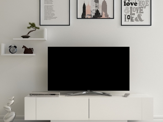 ΕΠΙΠΛΟ ΤΗΛΕΟΡΑΣΗΣ MATERA MEGAPAP ΧΡΩΜΑ ΛΕΥΚΟ 150X31,5X41,6ΕΚ.