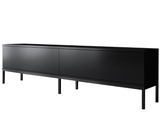 ΕΠΙΠΛΟ ΤΗΛΕΟΡΑΣΗΣ LORD MEGAPAP ΧΡΩΜΑ ΜΑΥΡΟ 180X30X47ΕΚ.