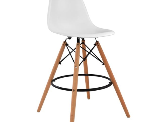 ΣΚΑΜΠΟ ΜΠΑΡ RENATA HM0173.01 ΛΕΥΚΟ 58x56x107Υ εκ.
