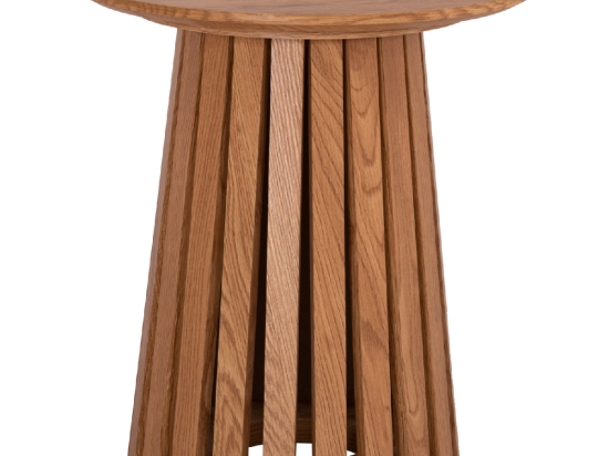 ΤΡΑΠΕΖΑΚΙ ΒΟΗΘΗΤΙΚΟ TALBERT HM18025 MDF ΣΕ ΦΥΣΙΚΟ ΞΥΛΟΥ Φ45x50,5Υεκ.