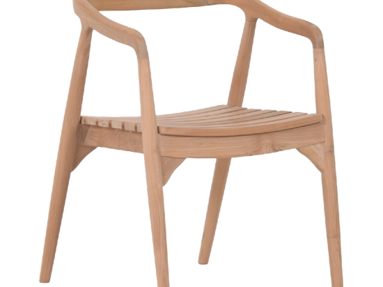 ΠΟΛΥΘΡΟΝΑ ΕΞΩΤΕΡΙΚΟΥ ΧΩΡΟΥ EBENIZER HM18106 ΞΥΛΟ TEAK-ΦΥΣΙΚΟ ΧΡΩΜΑ 54x56x75.5Υεκ.