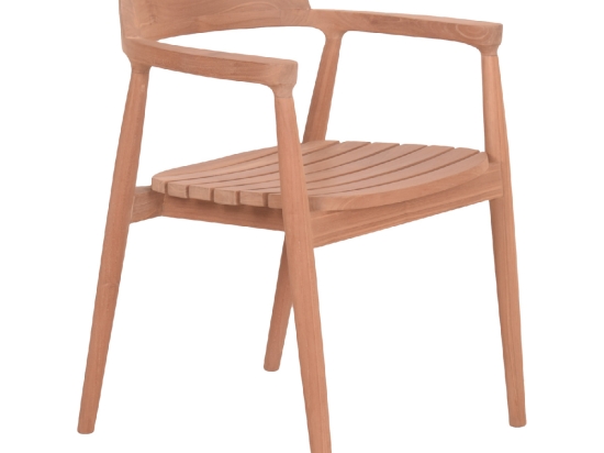 ΠΟΛΥΘΡΟΝΑ ΕΞΩΤΕΡΙΚΟΥ ΧΩΡΟΥ FREM HM18107 ΞΥΛΟ TEAK-ΦΥΣΙΚΟ ΧΡΩΜΑ 59x54.5x76Υεκ.