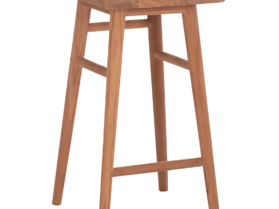ΣΚΑΜΠΟ ΜΠΑΡ BOLMAR HM18108 ΞΥΛΟ ΤΕΑΚ ΣΕ ΦΥΣΙΚΟ 40.5x44x74Υεκ.