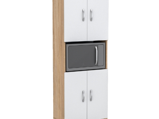 ΕΠΙΠΛΟ ΚΟΥΖΙΝΑΣ/ΝΤΟΥΛΑΠΙ RAD HM18196.03 ΜΕΛΑΜΙΝΗ ΣΟΝΑΜΑ-ΛΕΥΚΟ 56x32x165Υεκ.