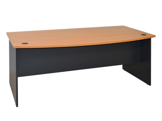 ΓΡΑΦΕΙΟ ΕΠΑΓΓΕΛΜΑΤΙΚΟ 180x93.5x74. CADAK HM2017.01 ΓΚΡΙ-ΟΞΙΑ