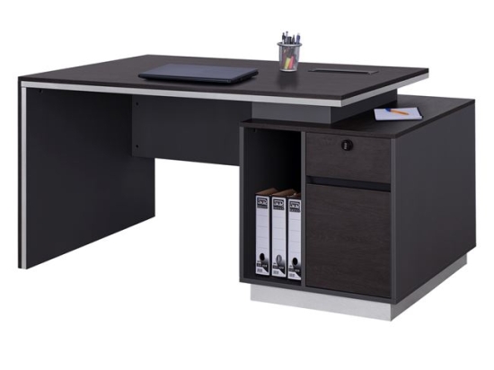 ΓΡΑΦΕΙΟ ΕΠΑΓΓΕΛΜΑΤΙΚΟ ΜΕ ΔΕΞΙΟ ΝΤΟΥΛΑΠΙ ROSEWOOD HM2087R 160X80X76Υ εκ.