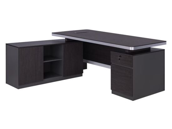 ΕΠΑΓΓΕΛΜΑΤΙΚΟ ΓΡΑΦΕΙΟ ΑΡΙΣΤΕΡΗ ΓΩΝΙΑ HM2092L ROSEWOOD 180X160X76Y εκ.