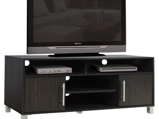 ΕΠΙΠΛΟ ΤΗΛΕΟΡΑΣΗΣ ΜΕΛΑΜΙΝΗΣ DANNA HM2202.01 ZEBRANO 120x40x54 εκ.