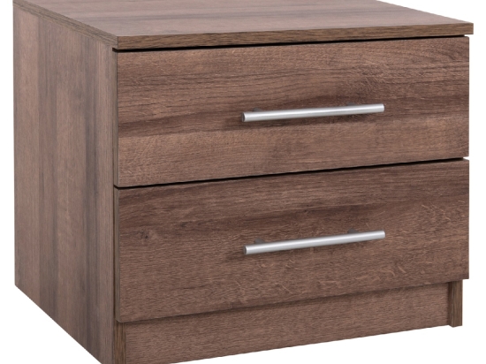 ΚΟΜΟΔΙΝΟ ΜΕΛΑΜΙΝΗΣ CHELSEA HM2220.12 ΑΝΟΙΧΤΟ ΚΑΦΕ-2 ΣΥΡΤΑΡΙΑ 48X40,5X41,5Υεκ.