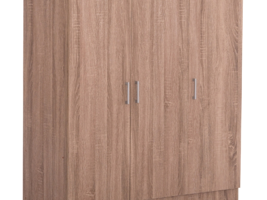 ΝΤΟΥΛΑΠΑ 3ΦΥΛΛΗ ΜΕ ΡΑΦΙΑ FUENTO HM2482.01 SONAMA OAK ΜΕΛΑΜΙΝΗ 120-116x40x123,5Υεκ.