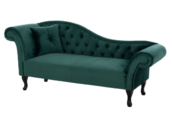 ΑΝΑΚΛΙΝΔΡΟ T.CHESTERFIELD NIOVI HM3007.03 ΚΥΠΑΡΙΣΣΙ ΒΕΛΟΥΔΟ-ΜΑΥΡΑ ΠΟΔΙΑ 187x61x82Υεκ