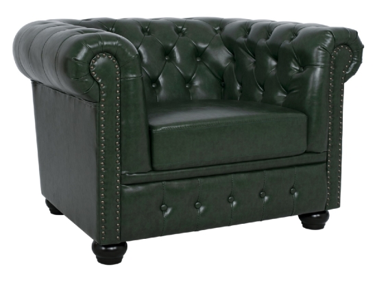 ΠΟΛΥΘΡΟΝΑ T.CHESTERFIELD POLINA HM3011.08 PU ΚΥΠΑΡΙΣΣΙ 106x87x70Y εκ.