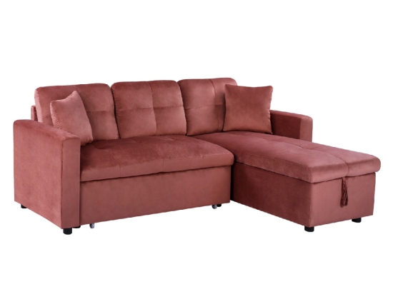 ΚΑΝΑΠΕΣ ΓΩΝΙΑ ΚΡΕΒΑΤΙ WAYNE 224x147x85Υεκ. HM3028.12 ΒΕΛΟΥΔΟ ΣΑΠΙΟ ΜΗΛΟ