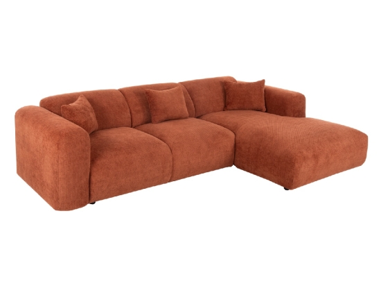 ΚΑΝΑΠΕΣ ΓΩΝΙΑ BRICKEN HM3275.03R ΚΕΡΑΜΙΔΙ ΥΦΑΣΜΑ 110-282x98-160x72Υεκ.