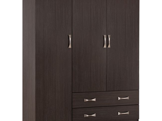 ΝΤΟΥΛΑΠΑ 3ΦΥΛΛΗ CARLY HM384.01 ΜΕ ΔΥΟ ΣΥΡΤΑΡΙΑ ZEBRANO 150X55Χ180Υεκ.