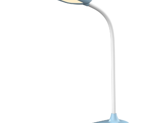 ΦΩΤΙΣΤΙΚΟ ΓΡΑΦΕΙΟΥ LED BLAIN HM4444.03 ΓΑΛΑΖΙΟ-ΛΕΥΚΟ ABS 13,6x17,7x40Υ εκ.