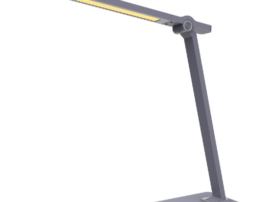 ΦΩΤΙΣΤΙΚΟ ΓΡΑΦΕΙΟΥ LED BLAIN PRO HM4448.07 ΓΚΡΙ ΧΡΩΜΑ ABS 17,3x12,5x39,9Υεκ.