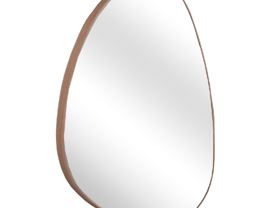 ΚΑΘΡΕΠΤΗΣ ΤΟΙΧΟΥ IRREGU HM4487.03 ΜΕ ΠΛΑΙΣΙΟ MDF ΦΥΣΙΚΟ ΧΡΩΜΑ ΞΥΛΟΥ 60x80Υεκ.