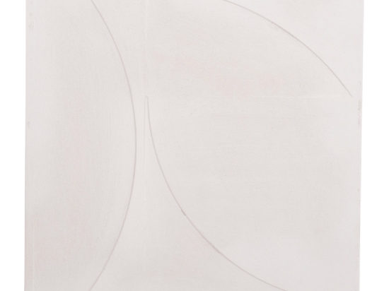 ΠΙΝΑΚΑΣ ΤΕΤΡΑΓΩΝΟΣ ΣΕΙΡΑ SANTORINI HM4508 MDF ΣΕ ΥΠΟΛΕΥΚΟ ΧΡΩΜΑ 80x4(πάχος)x80Υεκ.