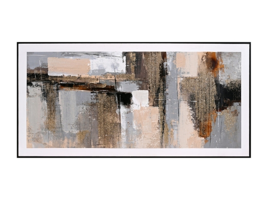 ΠΙΝΑΚΑΣ ΤΟΙΧΟΥ SEDIMENT HM4551 ΜΕ ΚΟΡΝΙΖΑ ΜΑΥΡΗ-ΚΑΜΒΑΣ 142x4.5x72Υεκ