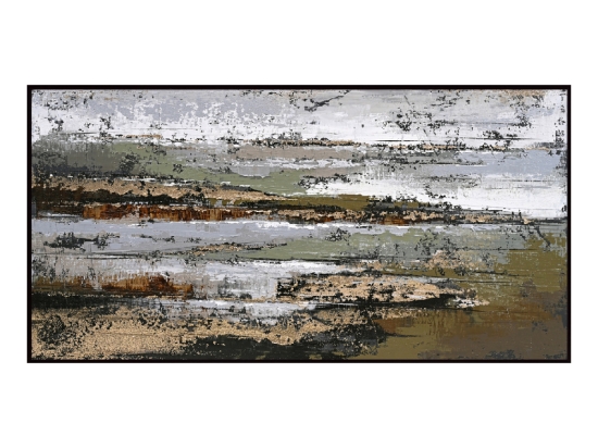 ΠΙΝΑΚΑΣ ΤΟΙΧΟΥ SEDIMENT HM4575.01 ΜΕ ΚΟΡΝΙΖΑ ΜΑΥΡΗ-ΚΑΜΒΑΣ 142x4.5x72Υεκ