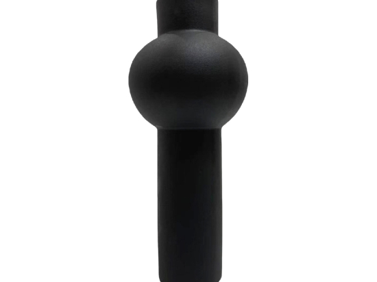 ΕΠΙΤΡΑΠΕΖΙΟ ΚΕΡΑΜΙΚΟ ΔΙΑΚΟΣΜΗΤΙΚΟ SCEPTER HM4604.02 ΜΑΥΡΟ ΜΑΤ Φ17x39Υεκ
