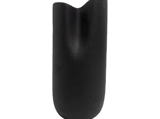 ΕΠΙΤΡΑΠΕΖΙΟ ΚΕΡΑΜΙΚΟ ΔΙΑΚΟΣΜΗΤΙΚΟ GLAΖΕ HM4606.02 ΜΑΥΡΟ ΜΑΤ 17x16,5x37Υεκ