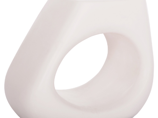 ΣΚΑΜΠΟ ΣΑΛΟΝΙΟΥ LANS HM4691.02 FIBER CEMENT ΣΕ ΛΕΥΚΟ--55x30x46Υεκ.