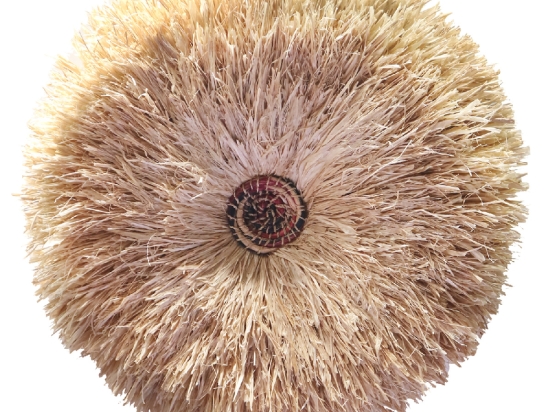 ΔΙΑΚΟΣΜΗΤΙΚΟ ΤΟΙΧΟΥ ΣΤΡΟΓΓΥΛΟ ABOR HM4717 ΙΝΕΣ SISAL ΦΥΣΙΚΟ Φ60εκ.