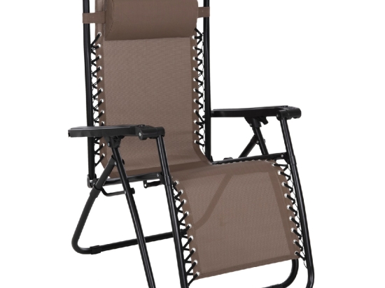 ΠΟΛΥΘΡΟΝΑ RELAX COMPANION HM5095.14 ΣΑΜΠΑΝΙ TEXTILENE-ΜΑΥΡΟ ΜΕΤΑΛΛΟ 67x145x110Υεκ.