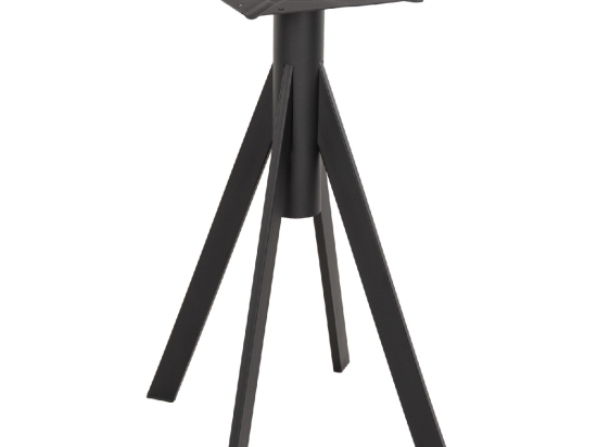 ΒΑΣΗ ΤΡΑΠΕΖΙΟΥ ΜΑΥΡΗ ΜΕΤΑΛΛΙΚΗ ΗΜ5918 37,5x37,5x73Y εκ.