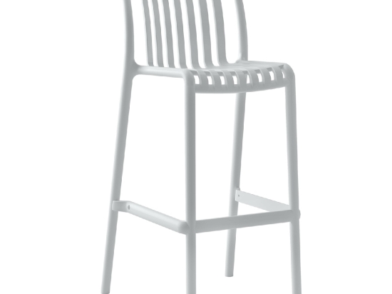 ΣΚΑΜΠΟ BAR ΠΟΛΥΠΡΟΠΥΛΕΝΙΟΥ CONVEE HM6098.01 ΛΕΥΚΟ 38,5x49,5x102Υεκ.