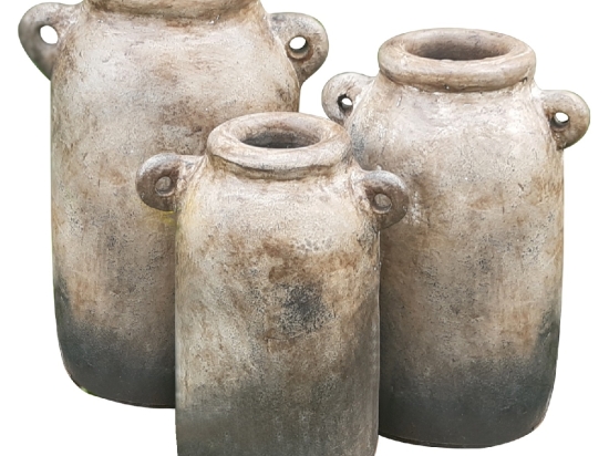 ΔΙΑΚΟΣΜΗΤΙΚΑ ΒΑΖΑ ΑΠΟ TERRACOTTA ΜΠΕΖ HM7712