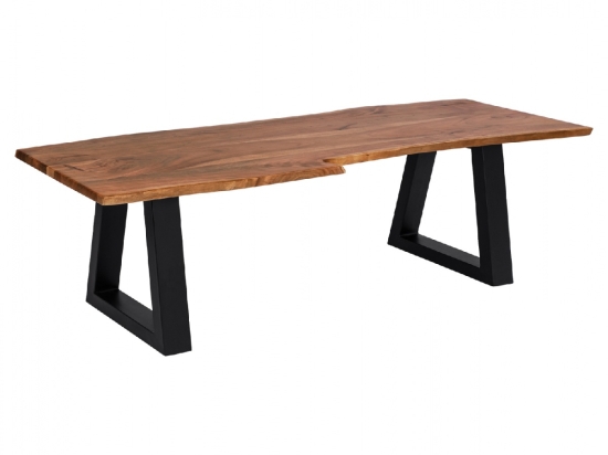 ΠΑΓΚΑΚΙ MONTANA SLIM HM8168.11 ΑΠΟ ΜΑΣΙΦ ΞΥΛΟ ΑΚΑΚΙΑΣ 160Χ45Χ46Υ εκ.