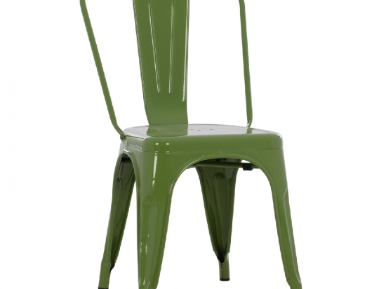 ΚΑΡΕΚΛΑ ΜΕΤΑΛΛΙΚΗ MELITA ΣΕ LIGHT OLIVE GREEN 43x50x82Y εκ. HM8641.13