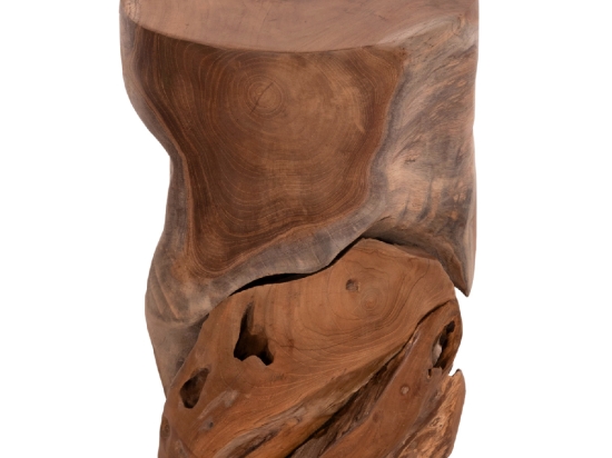 ΒΟΗΘΗΤΙΚΟ ΣΚΑΜΠΟ/ΤΡΑΠΕΖΑΚΙ STOMP HM9350.11 ΞΥΛΟ TEAK-ΦΥΣΙΚΟ Φ30x45Υεκ.