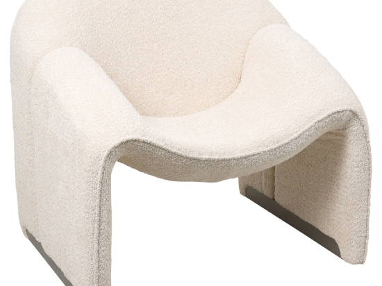 ΠΟΛΥΘΡΟΝΑ SPINER HM9599.06 ΕΚΡΟΥ ΜΠΟΥΚΛΕ ΥΦΑΣΜΑ 81x64x74Υεκ.