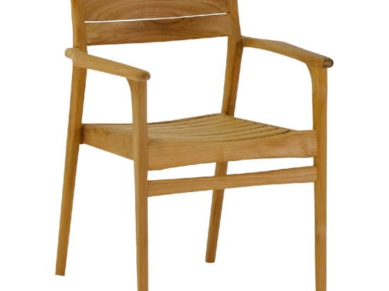 ΠΟΛΥΘΡΟΝΑ BOZZY HM9935 ΜΑΣΙΦ ΞΥΛΟ TEAK ΣΕ ΦΥΣΙΚΟ 58x61x80,5Υ