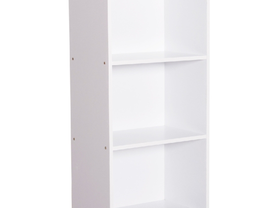 ΡΑΦΙΕΡΑ ΤΟΙΧΟΥ CUBICON HM9941.01 ΛΕΥΚΗ ΜΕΛΑΜΙΝΗ 38,5x23,5x80Υεκ.