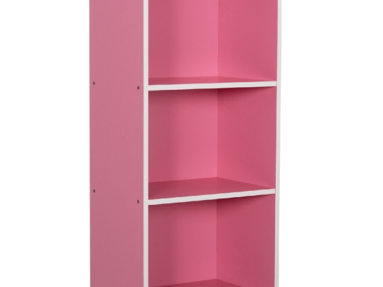 ΡΑΦΙΕΡΑ ΤΟΙΧΟΥ CUBICON HM9941.06 ΡΟΖ-ΛΕΥΚΗ ΜΕΛΑΜΙΝΗ 38,5x23,5x80Υεκ.