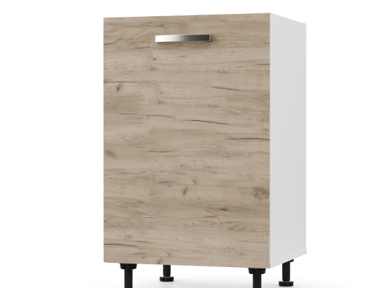 CHARLOTΤE ΚΑΤΩ ΝΤΟΥΛΑΠΙ 50X46.5X82CM ΜΕ ΜΕΤΑΛΛΙΚΑ ΧΕΡΟΥΛΙΑ ΔΡΥΣ