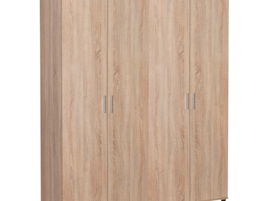 ΝΤΟΥΛΑΠΑ ΡΟΥΧΩΝ TRENDLINE MEGAPAP ΤΕΤΡΑΦΥΛΛΗ ΧΡΩΜΑ SONOMA 160X47X187ΕΚ.