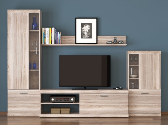 ΣΥΝΘΕΣΗ ΤΗΛΕΟΡΑΣΗΣ MARTA 283X51.6X200ΕΚ SONOMA