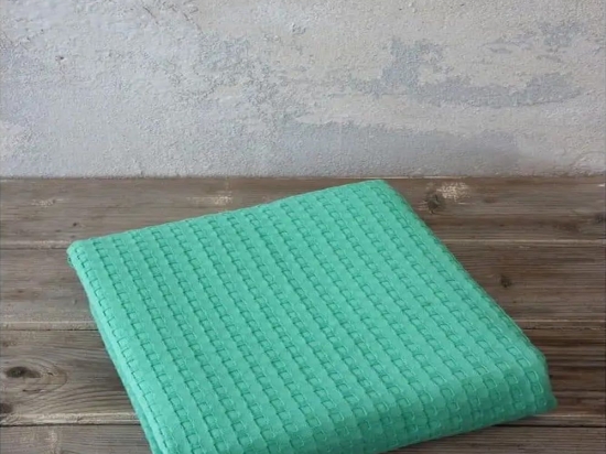 Κουβέρτα Habit Green Nima Μονό 160x240cm 100% Βαμβάκι
