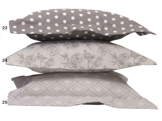 Βρεφικό Σεντόνι Baby Mix & Match 22 Grey Anna Riska Κούνιας 120x160cm Χωρίς Λάστιχο 100% Βαμβάκι