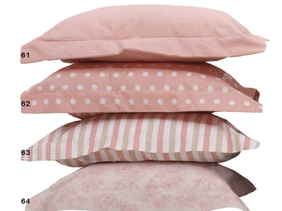 Βρεφικό Σεντόνι Baby Mix & Match 64 Coral Anna Riska Λίκνου 80x100cm Χωρίς Λάστιχο 100% Βαμβάκι