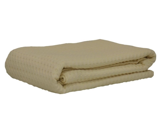 Κουβέρτα Βρεφική Michelle 4 Beige Anna Riska Κούνιας 110x150cm 100% Βαμβάκι