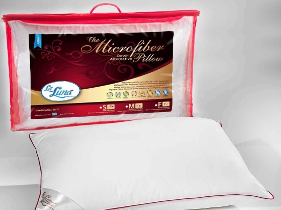 Μαξιλάρι Ύπνου Microfiber Medium La Luna 50Χ70 Microfiber