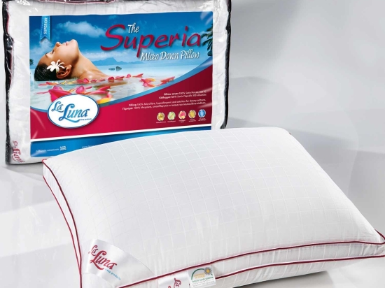 Μαξιλάρι Ύπνου Microfiber Superia Down Alternative La Luna 50Χ70 Microfiber